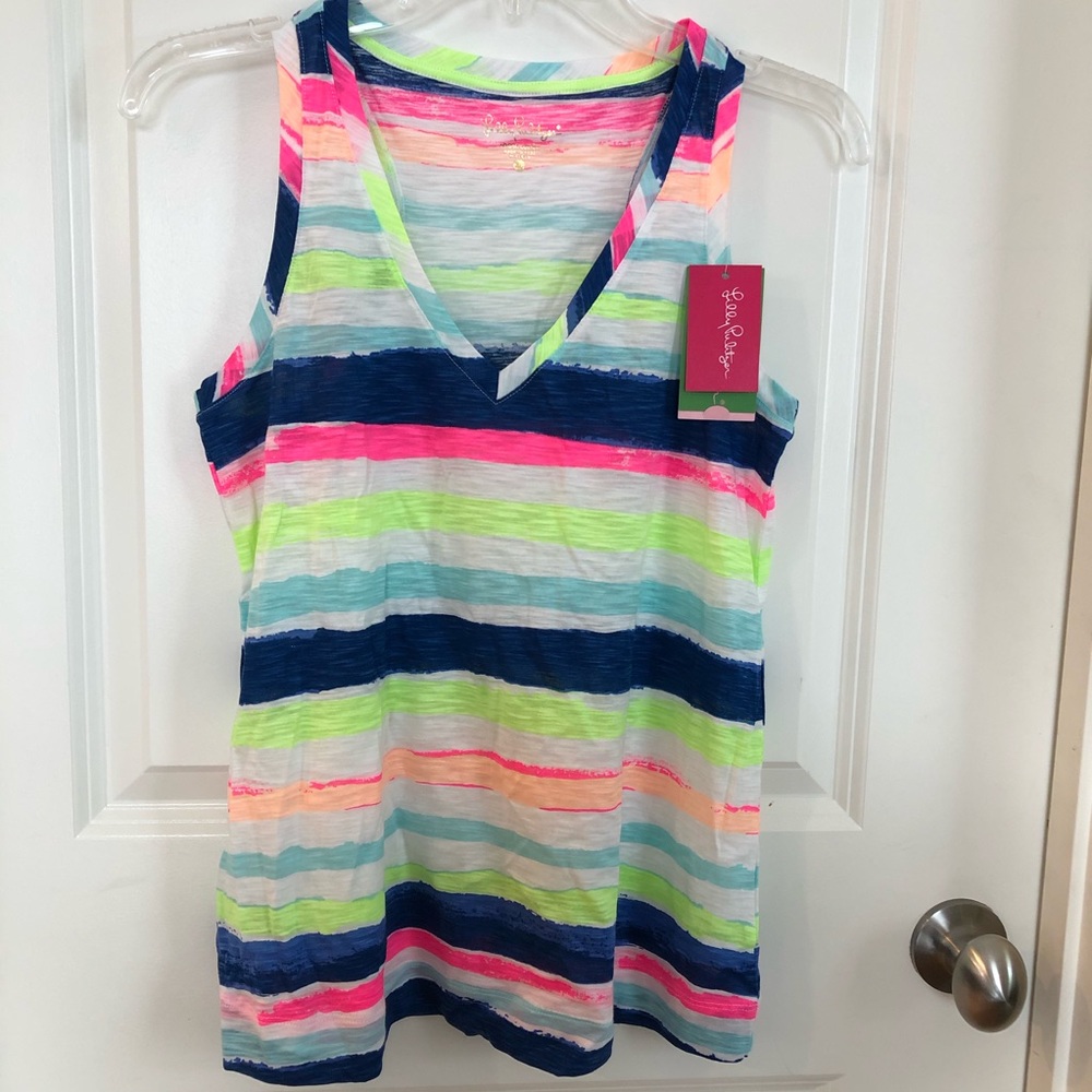 Lilly Pulitzer Striped Tank Top